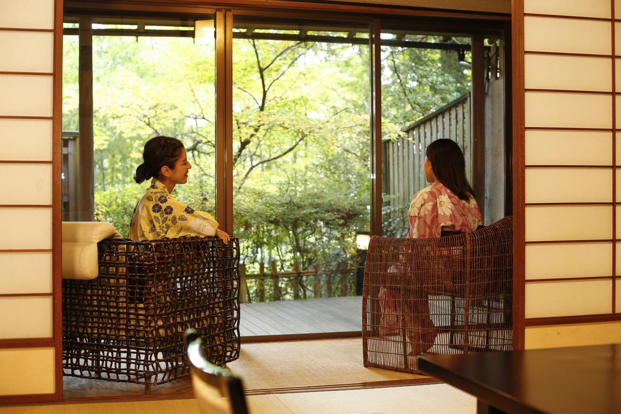 Yoshidaya Sannoukaku Hotel Kaga  Buitenkant foto